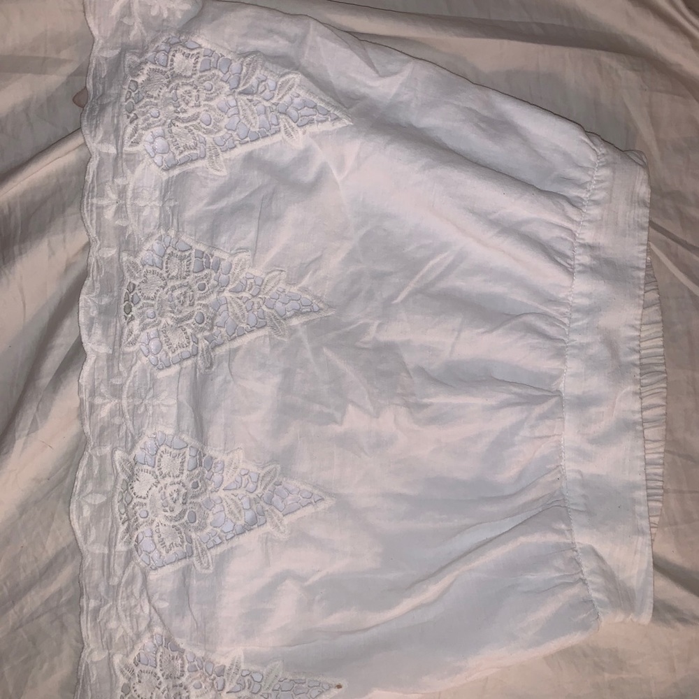 white circle skirt
